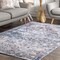 Nuloom Lilah Vintage Medallion Area Rug 4ft x 6ft RZAB03A-406 - alternate 1